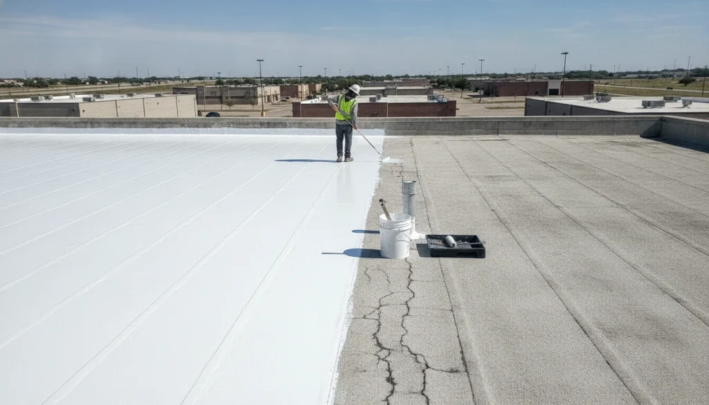 Coating application (commercial locale test)